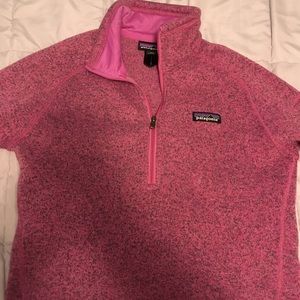 Patagonia woman’s better sweater 1/4 zip